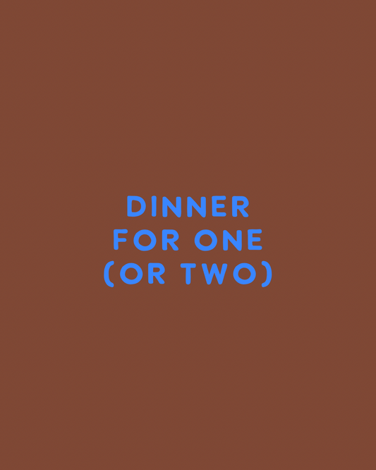 Dinner For One– Dinner Set Workshop